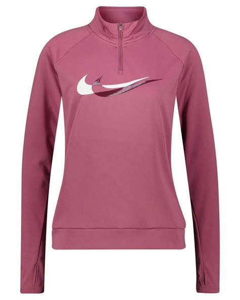 nike laufshirt damen mit bustier|Langarm.